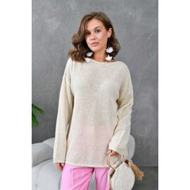 Светр жіночий 8171 l.beige р.42-46 "Karon" недорого оптом від прямого постачальника