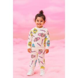 Піжама дитяча тепла на дівчинку M316 white р.8-12 "Marimaks" недорого оптом від прямого постачальника