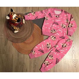 Піжама дитяча тепла на дівчинку M321 fuchsia р.3-7 "Marimaks" недорого оптом від прямого постачальника