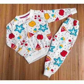 Піжама дитяча тепла на дівчинку M332 l.grey р.3-10 "Marimaks" недорого оптом від прямого постачальника