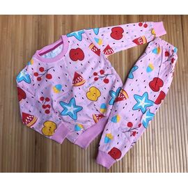 Піжама дитяча тепла на дівчинку M333 pink р.3-10 "Marimaks" недорого оптом від прямого постачальника