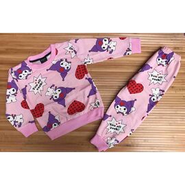 Піжама дитяча тепла на дівчинку M334 pink р.3-10 "Marimaks" недорого оптом від прямого постачальника