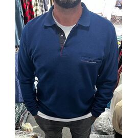 Фотография Свитер мужской 56891 navy р.M-2XL "TURHAN" недорого оптом от прямого поставщика