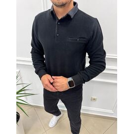 Фотография Свитер мужской 56892 black р.M-2XL "TURHAN" недорого оптом от прямого поставщика