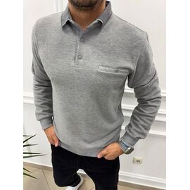 Фотография Свитер мужской 56893 grey р.M-2XL "TURHAN" недорого оптом от прямого поставщика