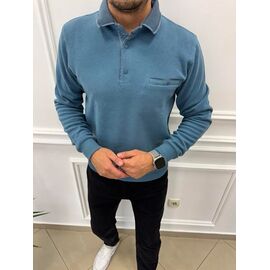 Фотография Свитер мужской 56895 blue р.M-2XL "TURHAN" недорого оптом от прямого поставщика