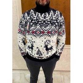 Фотография Свитер мужской 56912 black р.L-2XL "TURHAN" недорого оптом от прямого поставщика