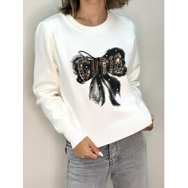 Фотография Свитер женский 032 white р.42-46 "Kosta" недорого оптом от прямого поставщика