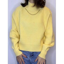 Фотография Свитер женский 533-1 yellow р.42-46 "Kosta" недорого оптом от прямого поставщика