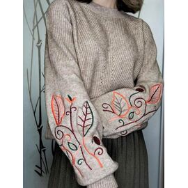 Фотография Свитер женский 5605 beige р.42-48 "Kosta" недорого оптом от прямого поставщика