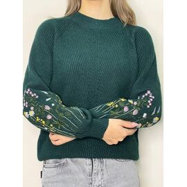 Фотография Свитер женский 5616 green р.42-48 "Kosta" недорого оптом от прямого поставщика