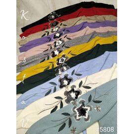 Фотография Свитер женский 5808 beige р.42-48 "Kosta" недорого оптом от прямого поставщика