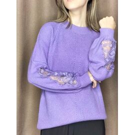 Фотография Свитер женский 5865 lilac р.42-48 "Kosta" недорого оптом от прямого поставщика