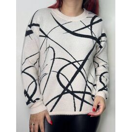 Светр жіночий 95711 l.beige р.42-46 "Kosta" недорого оптом від прямого постачальника