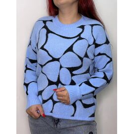 Светр жіночий 95713 l.blue р.42-46 "Kosta" недорого оптом від прямого постачальника