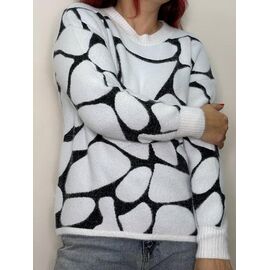 Фотография Свитер женский 95713 white р.42-46 "Kosta" недорого оптом от прямого поставщика