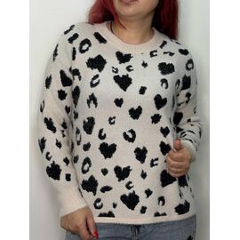 Фотография Свитер женский 95718 beige р.42-46 "Kosta" недорого оптом от прямого поставщика