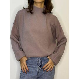 Фотография Свитер женский 9603 l.brown р.42-48 "Kosta" недорого оптом от прямого поставщика