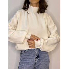 Фотография Свитер женский 9603 white р.42-48 "Kosta" недорого оптом от прямого поставщика