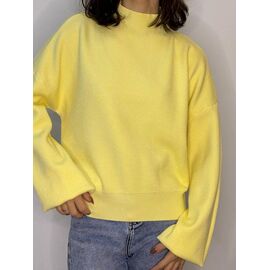 Фотография Свитер женский 9603 yellow р.42-48 "Kosta" недорого оптом от прямого поставщика