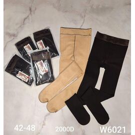 Фотография Колготы тёплые женские W6021 black р.42-48 "Kosta" недорого оптом от прямого поставщика