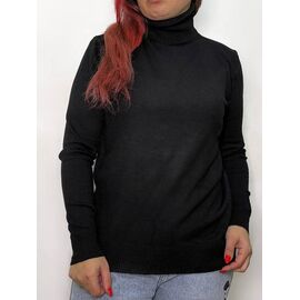 Фотография Свитер женский 218 black р.50-54 "Kosta" недорого оптом от прямого поставщика