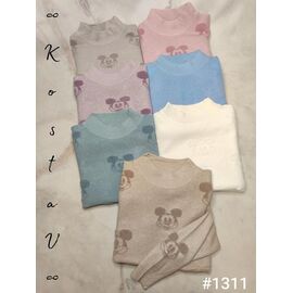 Фотография Свитер женский 1311 mix р.42-46 "Kosta" недорого оптом от прямого поставщика