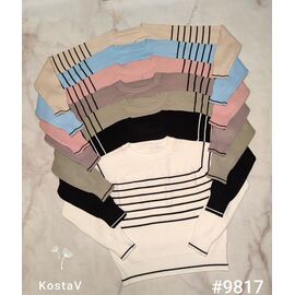 Фотография Свитер женский 9817 mix р.42-46 "Kosta" недорого оптом от прямого поставщика