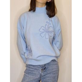 Светр жіночий 76168 l.blue р.44-48 "Kosta" недорого оптом від прямого постачальника