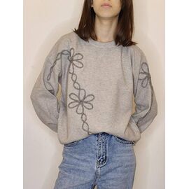 Светр жіночий 76169 grey р.44-48 "Kosta" недорого оптом від прямого постачальника