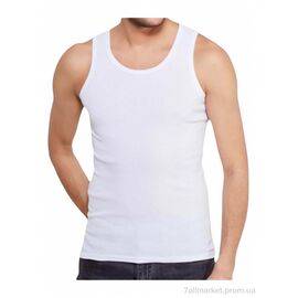 Фотография Майка мужская Весна/осень 30 white (5 шт. р.сетка 46-54) "Алия" недорого оптом от прямого поставщика
