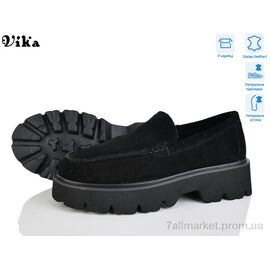 Фотография Туфли женские стильные Весна/осень 59-1 (8 пар р.36-41) "Vika" недорого оптом от прямого поставщика