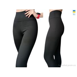 Фотография Лосинсы женские Весна/осень 50225 чорний (4 шт. р.сетка 2XL-5XL) "Sport style" недорого оптом от прямого поставщика