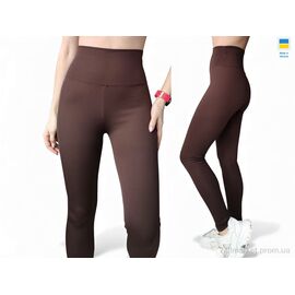 Фотография Лосинсы женские Весна/осень 5225 шоколад (4 шт. р.сетка S-XL) "Sport style" недорого оптом от прямого поставщика