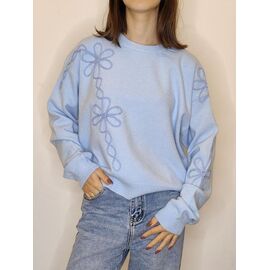 Светр жіночий 76169 l.blue р.44-48 "Kosta" недорого оптом від прямого постачальника