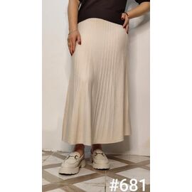 Спідниця жіноча 681 l.beige р.42-48 "Kosta" недорого оптом від прямого постачальника