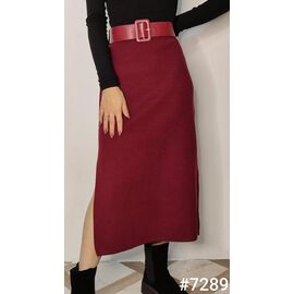 Спідниця жіноча 7289 wine р.42-48 "Kosta" недорого оптом від прямого постачальника