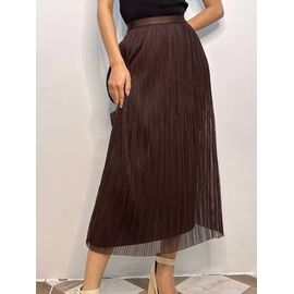 Спідниця жіноча 9195 brown р.44-46 "Kosta" недорого оптом від прямого постачальника