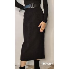 Спідниця жіноча 7601 black р.42-48 "Kosta" недорого оптом від прямого постачальника