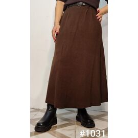 Спідниця жіноча 1031 brown р.44-48 "Kosta" недорого оптом від прямого постачальника