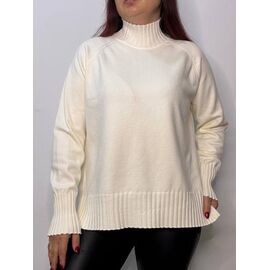 Светр жіночий 588 white р.42-50 "Kosta" недорого оптом від прямого постачальника