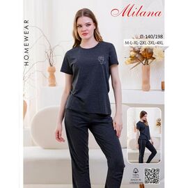 Фотография Костюм женский 140-198 d.grey р.M-4XL "Samo" недорого оптом от прямого поставщика