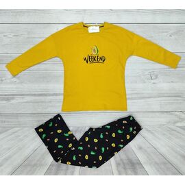 Костюм жіночий теплий 165-01 yellow р.46-56 "Samo" недорого оптом від прямого постачальника