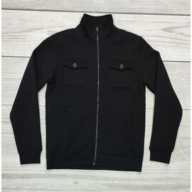 Кофта спортивна чоловіча 2115 black р.48-56 "Samo" недорого оптом від прямого постачальника