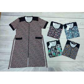 Фотография Халат женский 3060 mix р.48-56 "Samo" недорого оптом от прямого поставщика