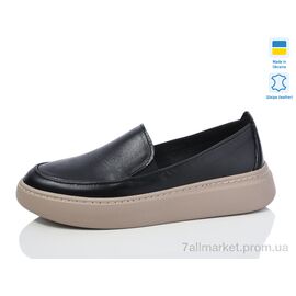 Туфлі жіночі стильні Весна/осінь F1B чорний (6 пар р.37-40) "Mermaid" недорого оптом від прямого постачальника