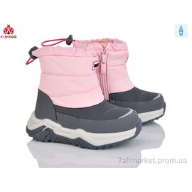 Черевики дитячі зручні Зима FG574-1F (8 пар р.23-28) "KIMBOO" недорого оптом від прямого постачальника