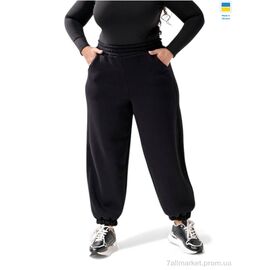 Фотография Спортивные брюки женские Зима 80055 чорний (4 шт. р.сетка XL-4XL) "Margo" недорого оптом от прямого поставщика