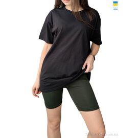 Футболка жіноча Літо 10 жіноча чорний (6 шт. р.сітка42-52) "Sport style" недорого оптом від прямого постачальника