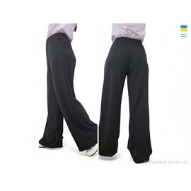 Фотография Женские брюки Весна/осень 5279 чорний (4 шт. р.сетка S-XL) "Sport style" недорого оптом от прямого поставщика